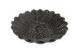 Black Oval Poly Rattan Fruit Basket Bakery Display , Not Fade