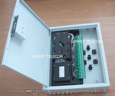 Indoor Floor Fiber Optical Splitter Box 32 Core Fiber Optic Termination Box