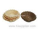 Rattan Oval Bread Basket in beige For Storage