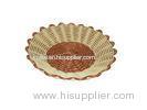 no insects Rattan Bread Basket y , Round Shape