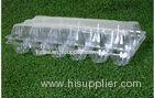 18 Cavities Clear Plastic empty egg cartons / customized egg cartons