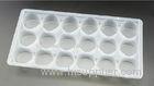 PP Plastic Clear Plastic Egg Cartons With 18 Holes Steamed Bun Tray