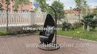 Aluminum Frame And Black Rattan Hanging Chair For Outdoor Garden