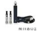 900puffs Battery Black T2 Ego Kit E Cig Double Sets Kit With USB adapter