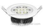 Commercial Recessed LED Lighting Warm White / Cool White 2700-6500k 7watt Pse / Rohs / Ce