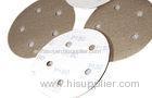 Paint , Automotive Hook And Loop 80 Grit Sanding Discs With 5 Holes