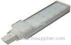 Aluminium / PC LED Pl Light 2700 - 6500K G23 / Gx23 For Offices , Schools