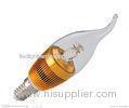 Epistar Dimmable E17 LED Candle Light Bulb 1watt 5000k For 15w Halogen Replacement