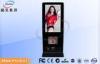 55 Inch High Brightness Airport / Bank Digital Signage Kiosk with RJ45 HDMI DVI VGA USB