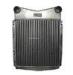 Compact Black / Silver Combined Car Intercoolers Brazed Fin Heat Exchanger