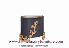 Nightstands Bedside table classical night stands wooden handcraft bedroom furniture