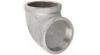 DIN2605 2D / 3D / 5D Malleable Iron Fittings , 4 - 48 seam - welded Reduce Elbow