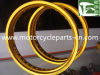 Golden Aluminium Alloy 3.5X17 motorcycle wheel hub / Rims