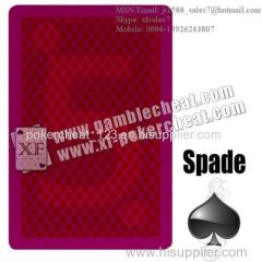 XF Bee UV marked playing cards|marked poker |marked cards|gamble cheat /poker cheat/contact lens