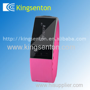 vibrate bluetooth bracelet with pedometer function Phone contacts sync automatically View and Dialing Camera Control