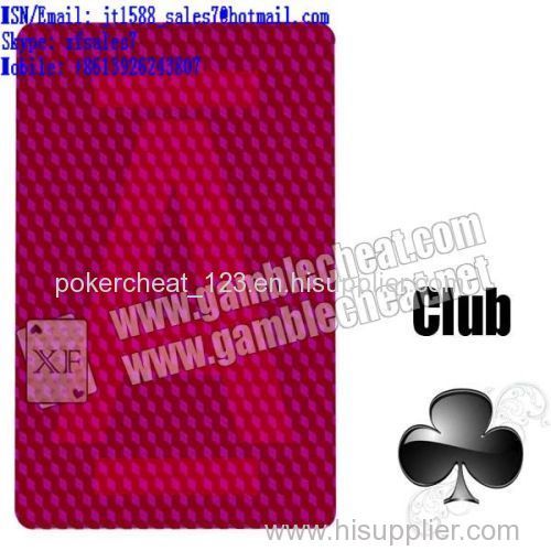 XF Marion Pro Poker Jumbo 100% Plastic Playing Cards|marked cards|gamble cheat /poker cheat/contact lens