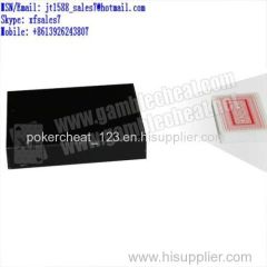 XF brand new small black box camera for scanning marked card/dice|marked cards|gamble cheat /poker cheat/contact lens