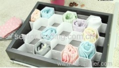 Storage box foldable storage box Cellular drawer grid