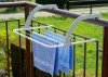 Portable Folding Towel Rack Clothes Drying Rack shoes drying rack