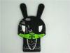Fashion Mask Rabbit Silicone Cell Phone Case customized personalized