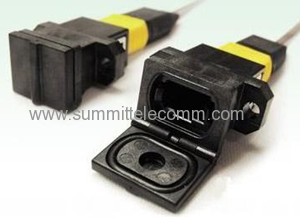 MTP / MPO Optical Fiber Adapters Shutter Type MTP / MPO Shutter Fiber Optic Adaptor