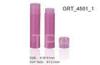 Custom Plastic Empty Lip Balm Containers with UV Electroplating , Lipstick Tube