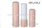 Customized Pearly Injection Empty Lip Balm Tubes with Silkscreen , Lipstick Container