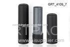 Custom Black Rubber Spraypainting Clear Lip Balm Tubes with PS+POM for Color Cosmetics
