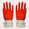 Durable Colored Diamond Grip Latex Gloves / Rubber Gloves For Washing Dishes