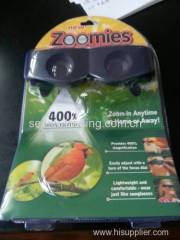 Zoomies Hands Free Binoculars Outdoor telescope AS seen on TV