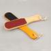 Double Sided Nail Buffer pedicure tools callus remover with Wood Handle