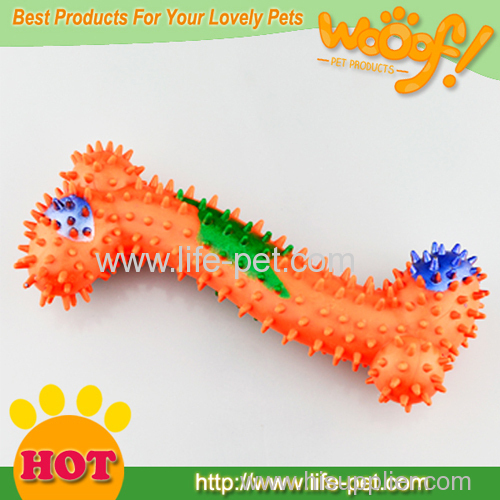 Rubber Dog chew bone toy