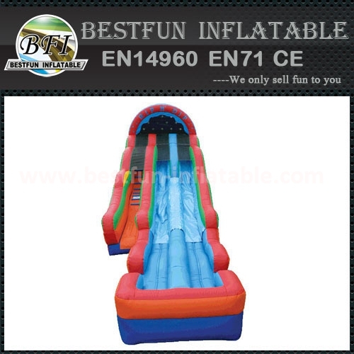 Inflatable Rip N Dip Water Slide with Pool
