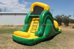 Backyard water slide for party use