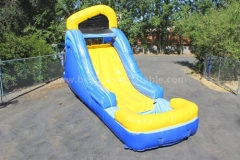 Flame giant inflatable water slide