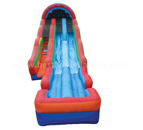 Inflatable Rip N Dip Water Slide with Pool