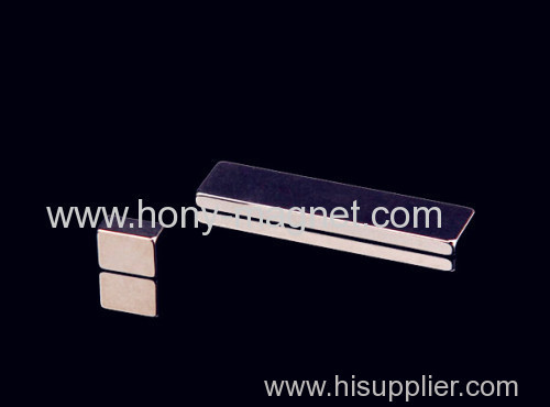 Super strong flat neodymium magnetic bar