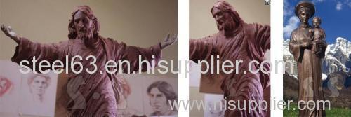 Bronze Jesus Sculpture .