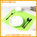 Cyan Silicone dining mat