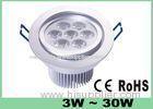 110V Recessed LED Ceiling Lighting Fixtures UL Listed Indoor Light for Office or Home 7W