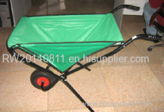 CANVAS WHEEL BARROW/GARDEN WHEEL BARROW