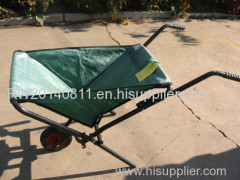 CANVAS WHEEL BARROW/GARDEN WHEEL BARROW