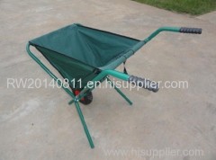 CANVAS WHEEL BARROW/GARDEN WHEEL BARROW