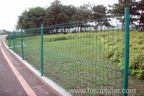 Round Shape Steel Fence Post