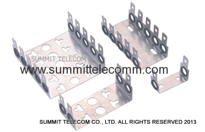 Rack Mounted Frame for 10 Pair Telephone Module Back Mount Frame for Krone Disconnection/Connection Module