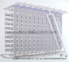 High Density Main Distribution Frame for Central Office High Capacity Distribution Frame MDF Terminal Block Frame