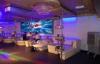 Live Broadcast P3.91 Indoor Full Color waterproof led display in Bar