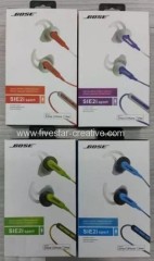 2014 New Package Bose SIE2i Sport Headphones with In-line Remote and MIC