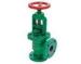 Corrosion Resistant Angle Globe Valve For Oil / Acid / Alkali / Salt