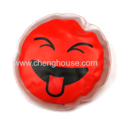 Heat Sensitive Color Changing Instant Heat Gel Pack (Smiley Face)